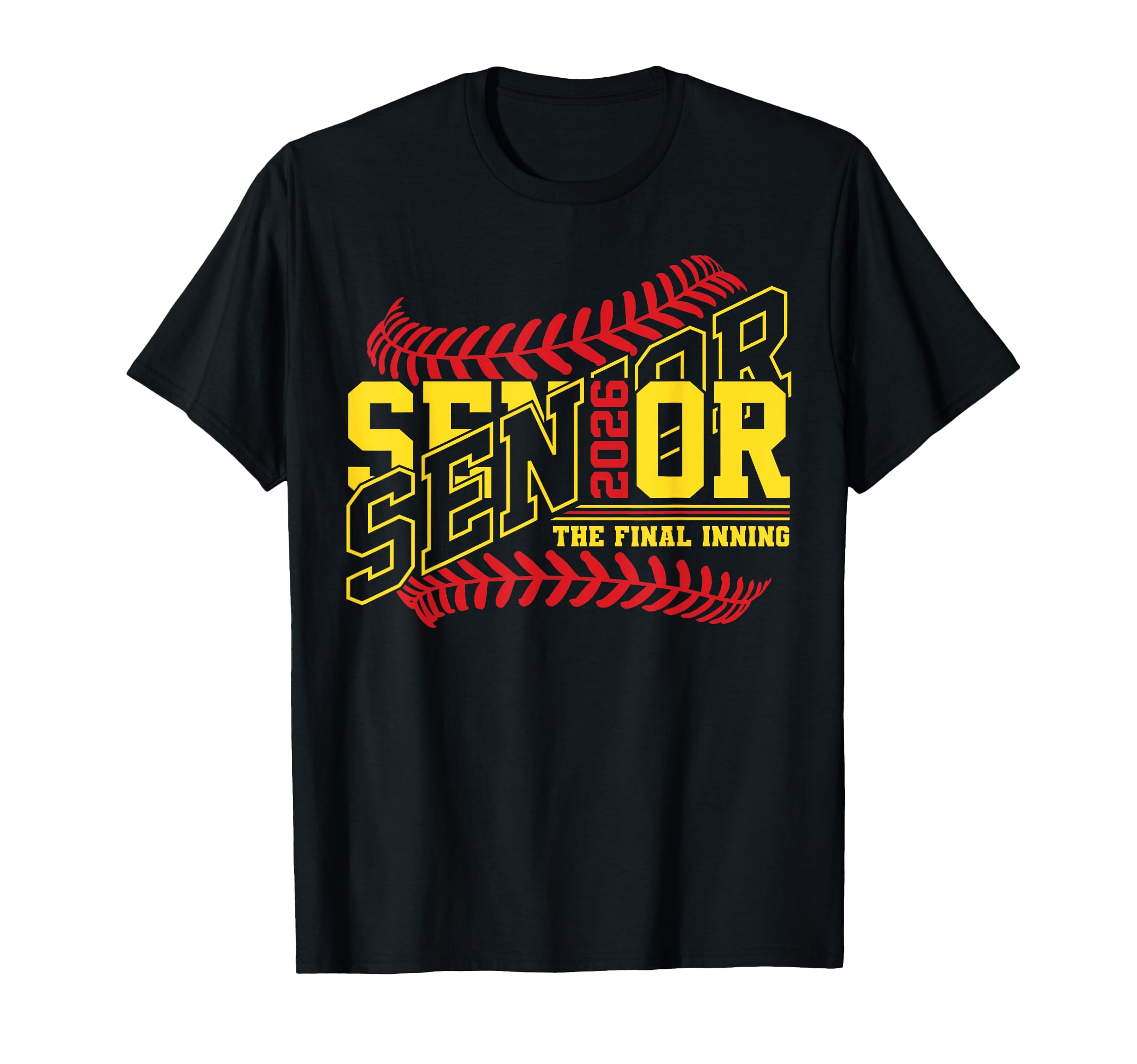 Senior 2026 Final Inning Softball T-Shirt - Novelty Apparel Men Women - T-Shirt, Sweatshirt, Hoodie