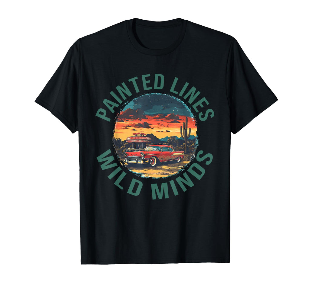 Route 66 Centennial Mother Road 100 T-Shirt - Minimalist Print Men Women - T-Shirt, Sweatshirt, Hoodie