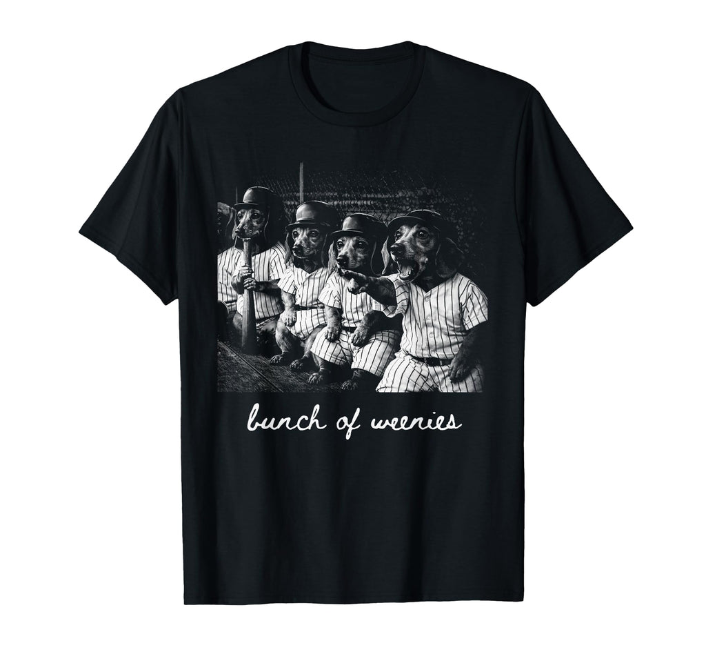 Bunch Weenies Funny Weenies Dachshunds T-Shirt - Custom Art Print Unisex - T-Shirt, Sweatshirt, Hoodie