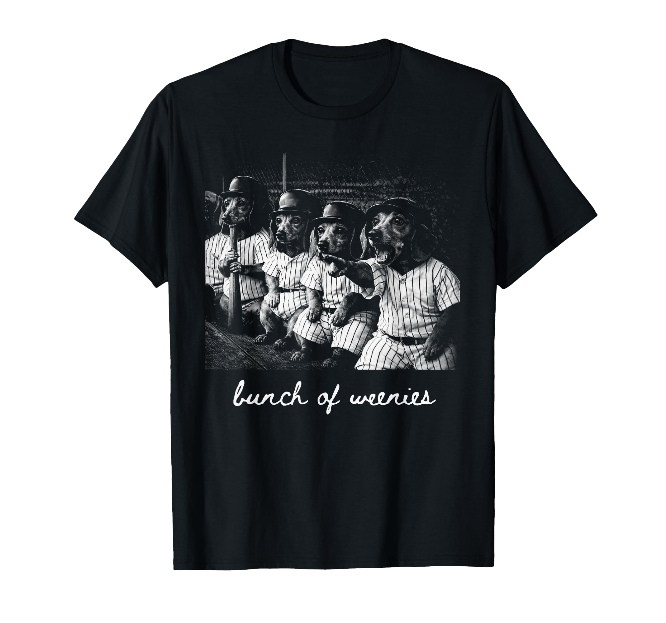 Bunch Weenies Funny Weenies Dachshunds T-Shirt - Custom Art Print Unisex - T-Shirt, Sweatshirt, Hoodie