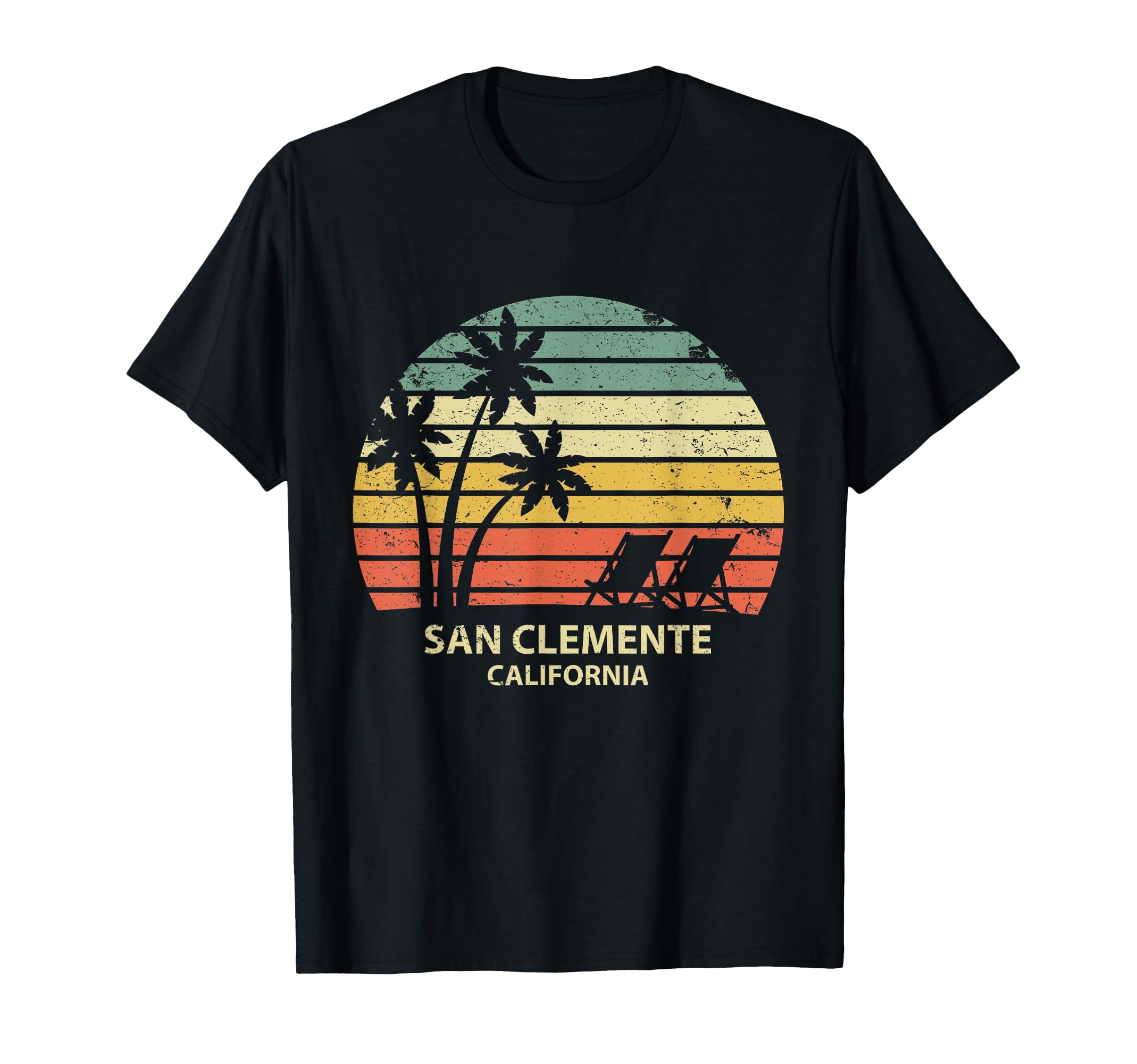 California San Clemente Beach T-Shirt - Graphic Print for Adults - T-Shirt, Sweatshirt, Hoodie