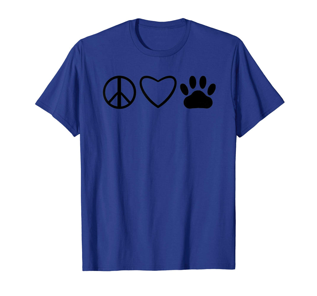 Peace Love Dog Lover Peace Love Dog T-Shirt - Custom Art Print Men Women - T-Shirt, Sweatshirt, Hoodie