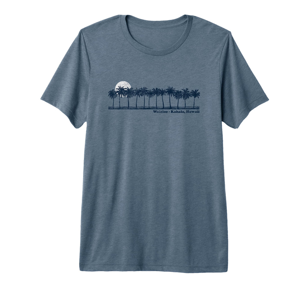 Waialae Kahala 70S Throwback Tri Blend T-Shirt - Streetwear Style Men Women - T-Shirt, Sweatshirt, Hoodie