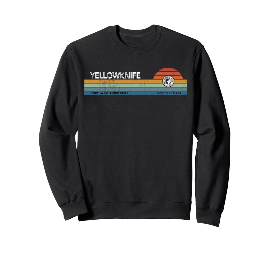 Yellowknife Northwest Sweatshirt - Casual Everyday Wear for Adults - T-Shirt, Sweatshirt, Hoodie