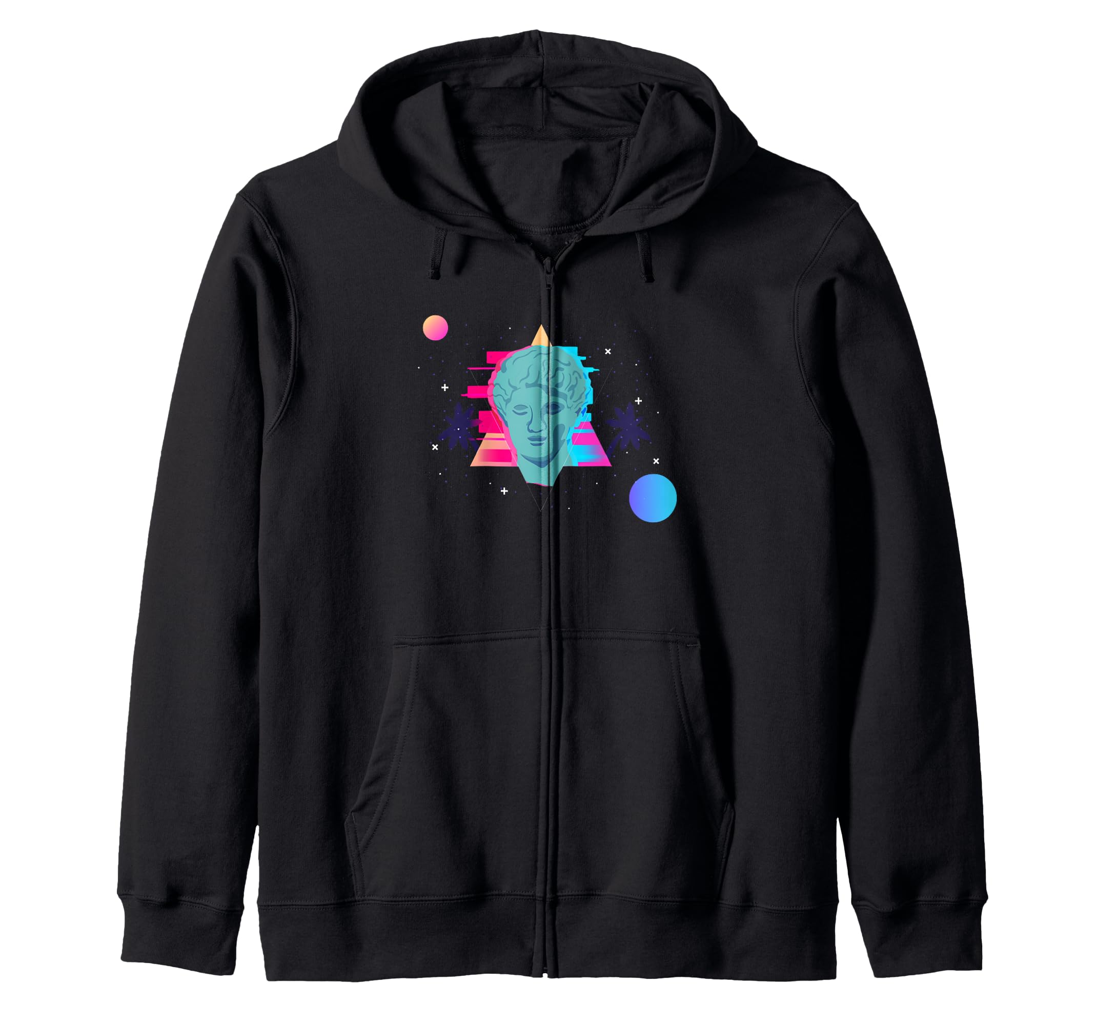 Vaporwave Aesthetic 80S 90S Hoodie - Aesthetic Graphic Men Women - T-Shirt, Sweatshirt, Hoodie