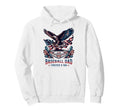 Proud Baseball Dad Forever Fan Proud Baseball Hoodie - Graphic Print Unisex - T-Shirt, Sweatshirt, Hoodie