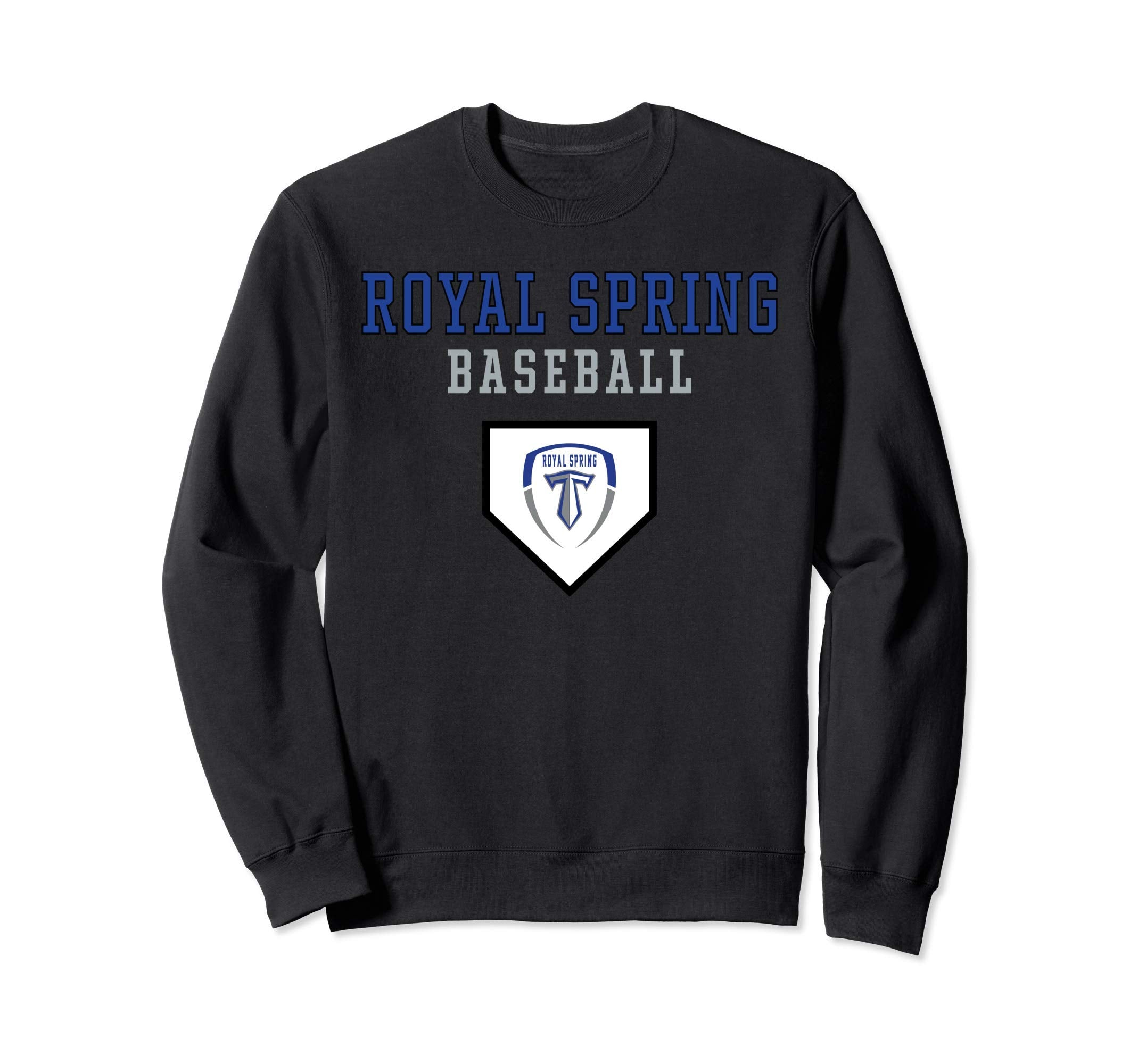 Royal Spring Middle School Baseball Sweatshirt - Novelty Apparel Unisex - T-Shirt, Sweatshirt, Hoodie