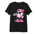 Baseball Drip Ice Cream Breast Cancer T-Shirt - Trendy Graphic Unisex - T-Shirt, Sweatshirt, Hoodie