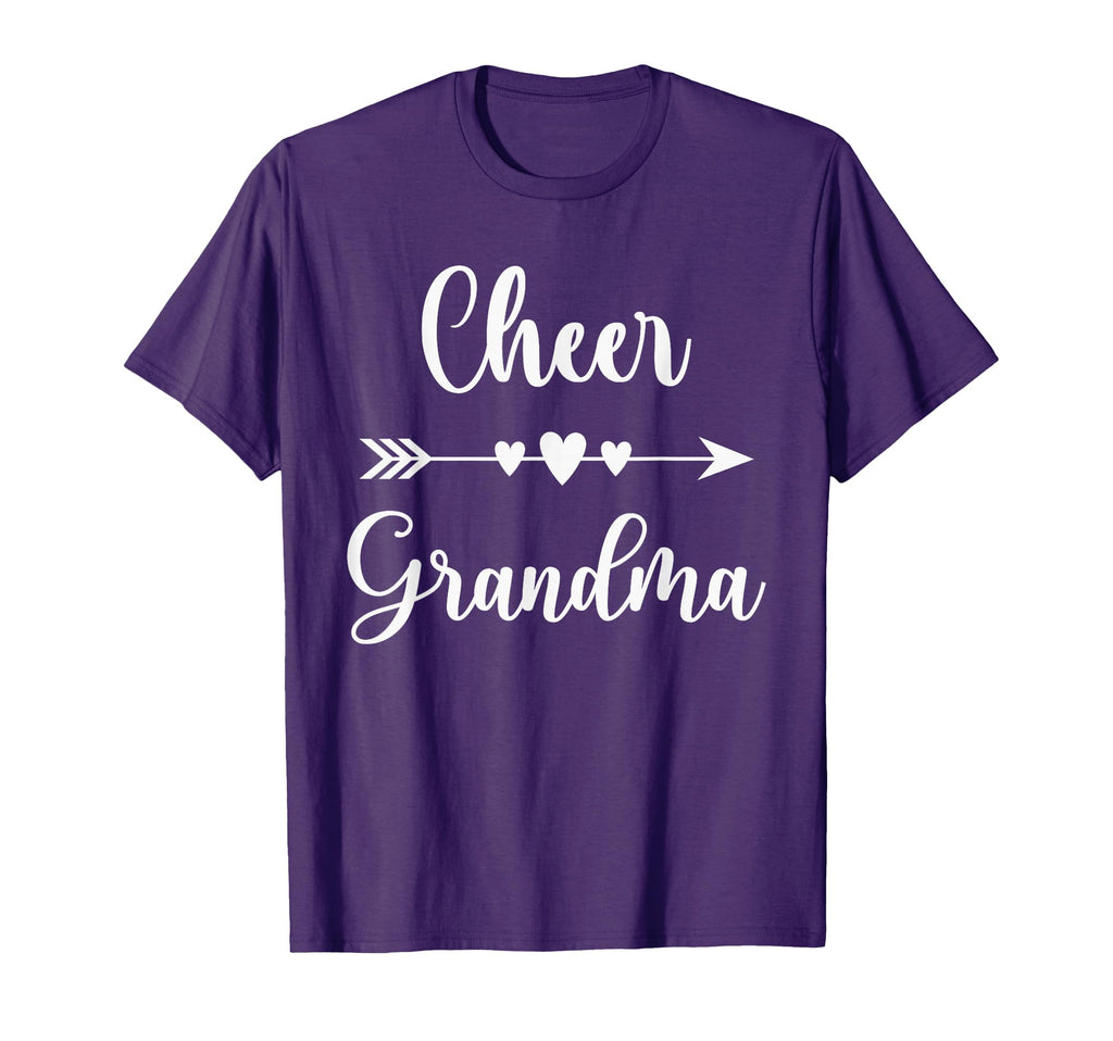 Cheerleading Grandma Cheerleader T-Shirt - Casual Everyday Wear Men Women - T-Shirt, Sweatshirt, Hoodie