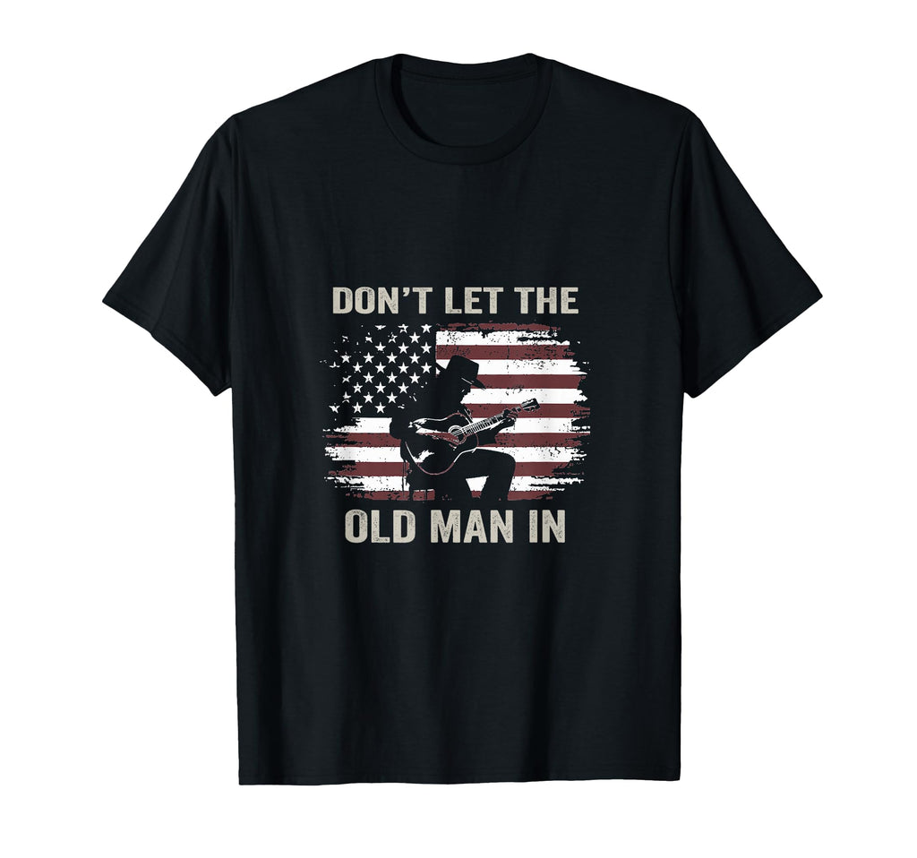 Dont Let Old American Flag T-Shirt - Unique Graphic Men Women - T-Shirt, Sweatshirt, Hoodie
