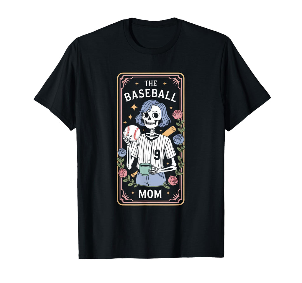 Baseball Mom Baseball Mama T-Shirt - Minimalist Print Unisex - T-Shirt, Sweatshirt, Hoodie