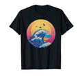 Kanagawa Japanese Vaporwave Aesthetic T-Shirt - Minimalist Print Men Women - T-Shirt, Sweatshirt, Hoodie