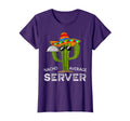 Funny Waiter Funny Waitress Food Server T-Shirt - Novelty Apparel Unisex - T-Shirt, Sweatshirt, Hoodie