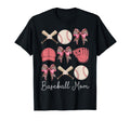 Baseball Mama Coquette Bow Baseball Mom T-Shirt - Aesthetic Graphic Unisex - T-Shirt, Sweatshirt, Hoodie