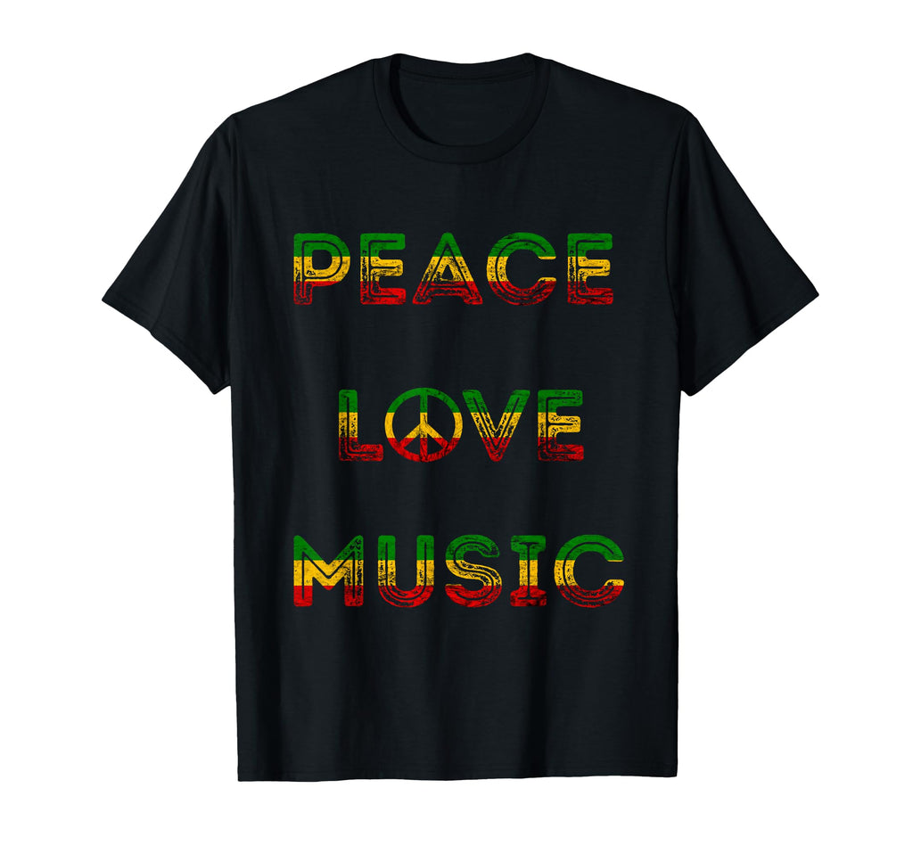 Rasta Reggae Rastafari Roots Love T-Shirt - Novelty Apparel for Adults - T-Shirt, Sweatshirt, Hoodie