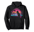 Cat Vaporwave Retrowave Aesthetic Hoodie - Trendy Graphic for Adults - T-Shirt, Sweatshirt, Hoodie