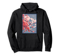 Vaporwave Aesthetic Japanese Cherry Hoodie - Fun Novelty Design Unisex - T-Shirt, Sweatshirt, Hoodie