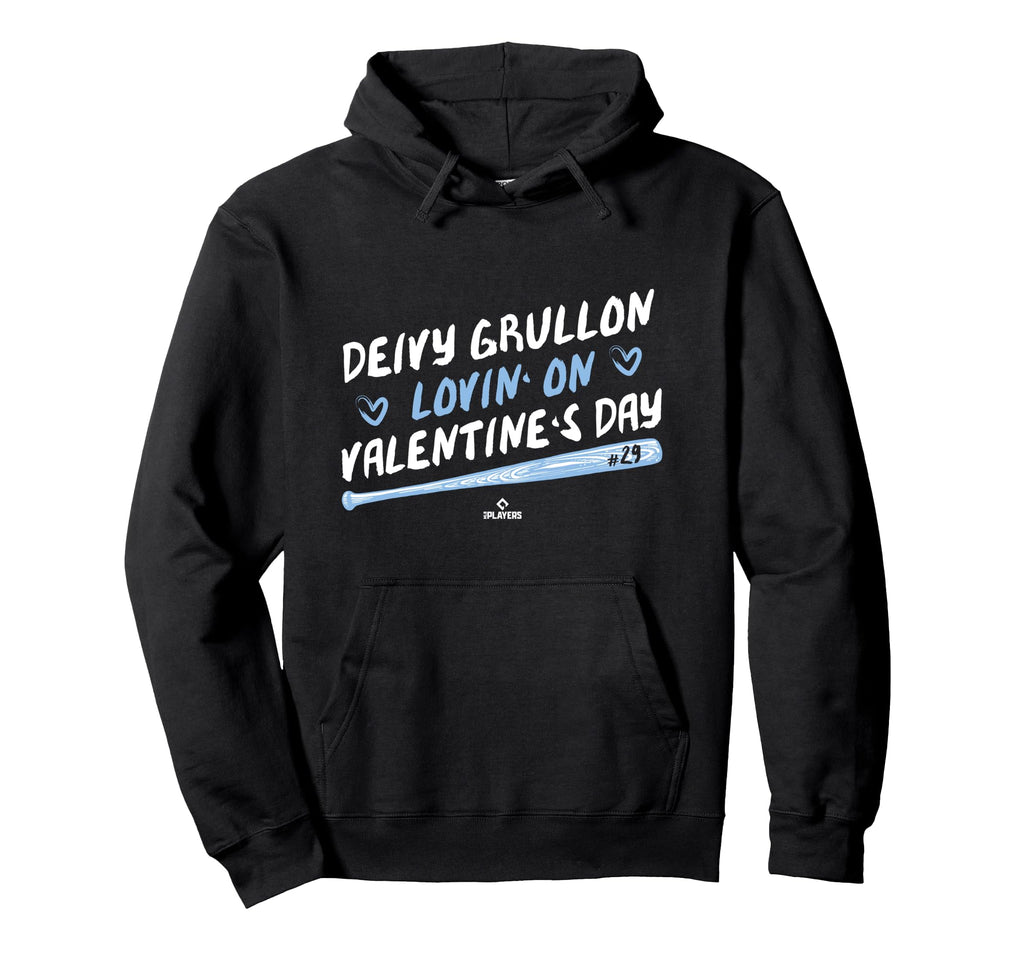 Deivy Grullon Lovin Valentines Day Hoodie - Unique Graphic for Adults - T-Shirt, Sweatshirt, Hoodie