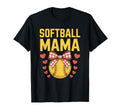 Softball Mama Baseball Game And Sports T-Shirt - Minimalist Print Unisex - T-Shirt, Sweatshirt, Hoodie
