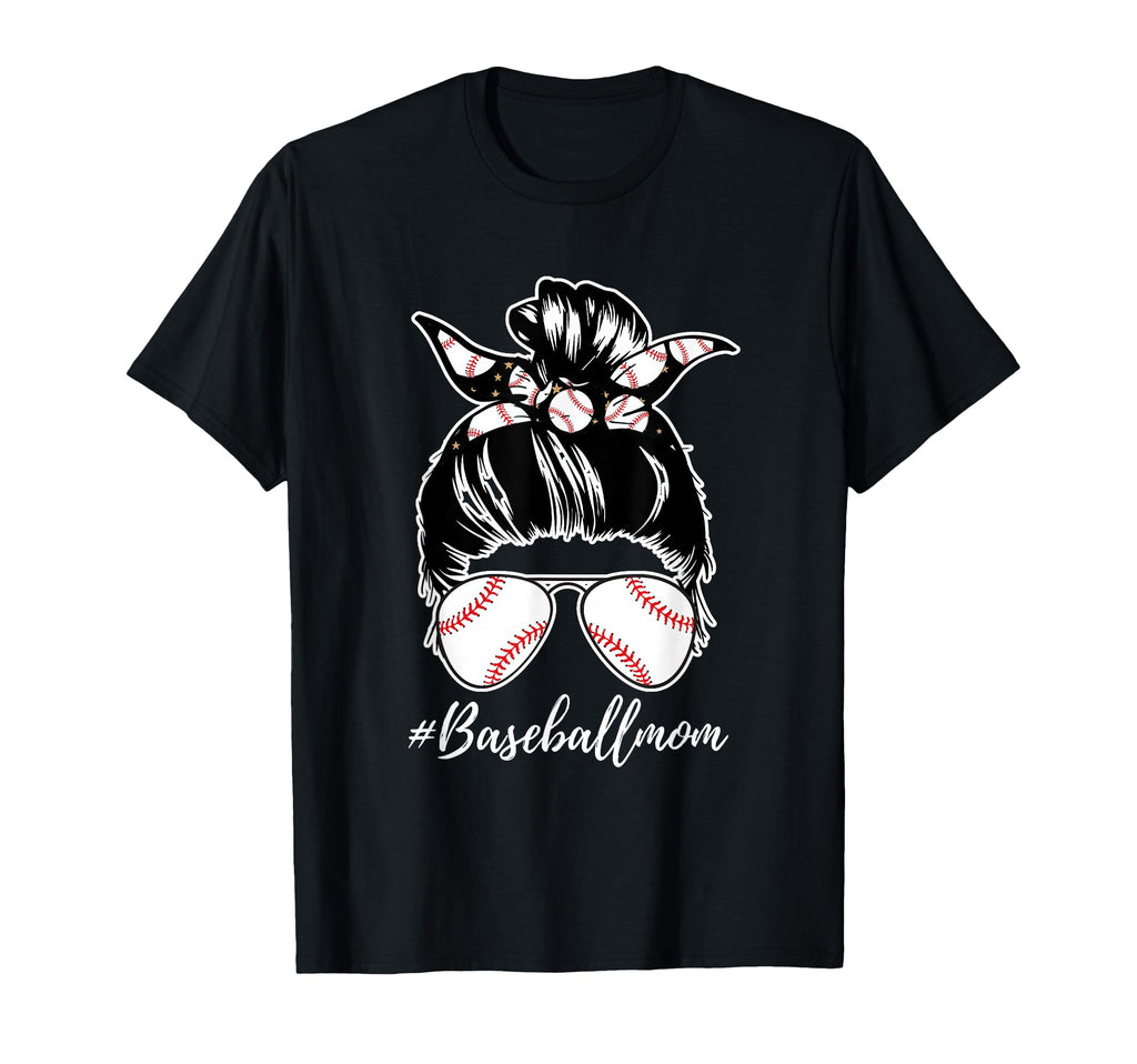 Baseball Mom Life Funny Mother Player T-Shirt - Novelty Apparel for Adults - T-Shirt, Sweatshirt, Hoodie