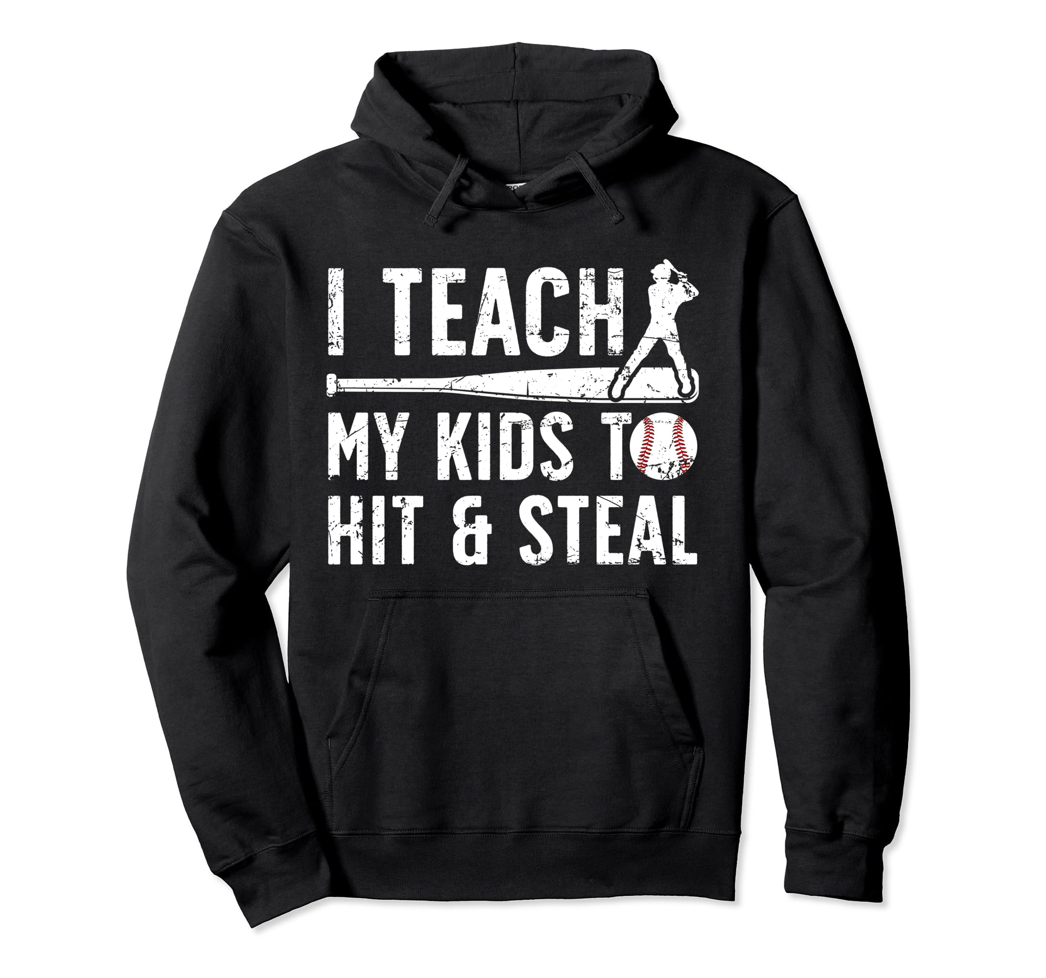 Baseball Dad Funny Dad Baseball Player Hoodie - Fun Novelty Design Unisex - T-Shirt, Sweatshirt, Hoodie