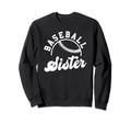 Baseball Sister Matching Sweatshirt - Aesthetic Graphic for Adults - T-Shirt, Sweatshirt, Hoodie