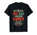 Mens Dog Dad Day Gamer Night Fathers Day T-Shirt - Trendy Graphic Unisex - T-Shirt, Sweatshirt, Hoodie
