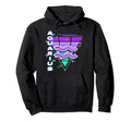 Aquarius Zodiac Sign Vaporwave Hoodie - Novelty Apparel for Adults - T-Shirt, Sweatshirt, Hoodie