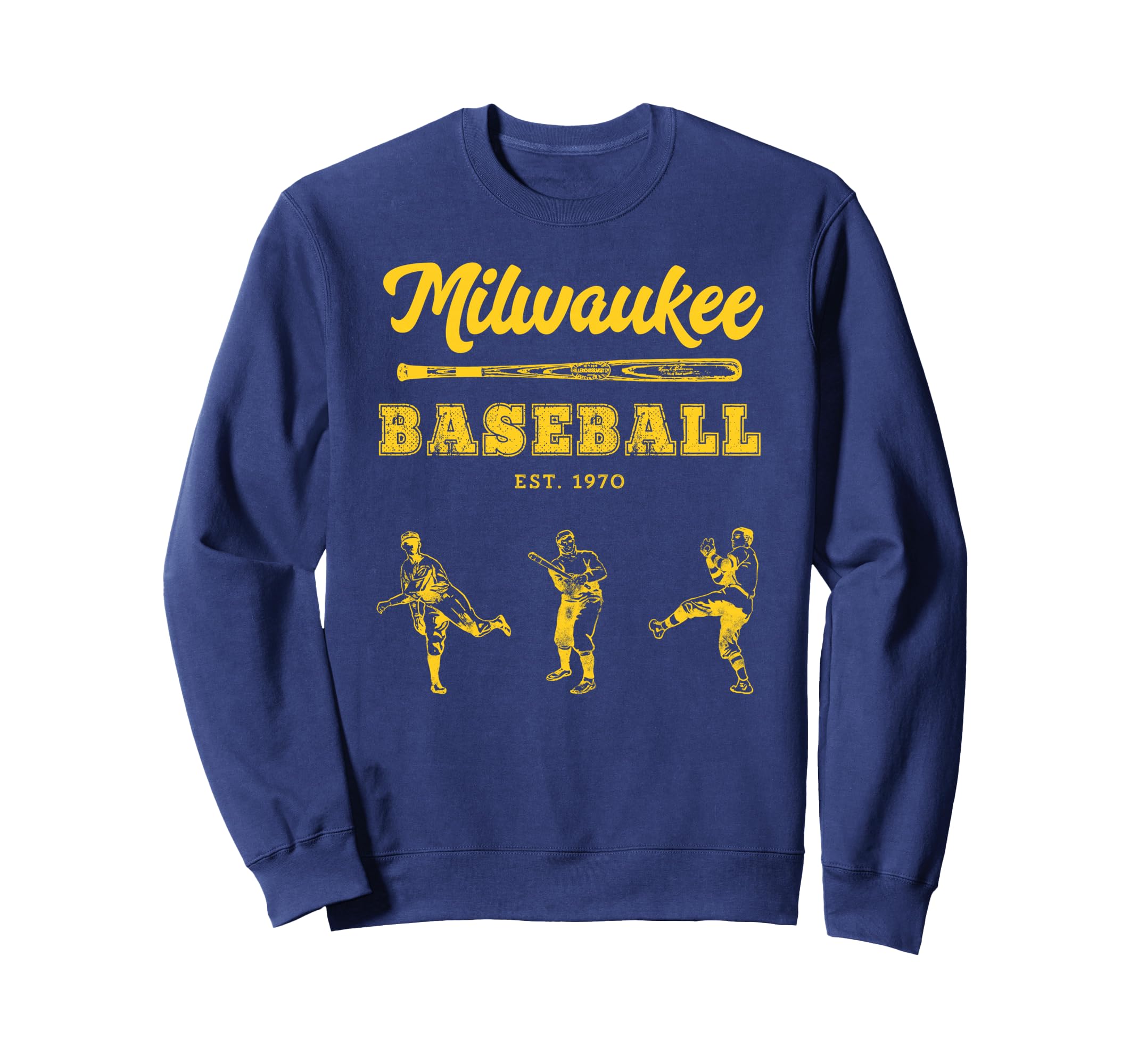 Milwaukee Baseball Fan Sweatshirt - Casual Everyday Wear for Adults - T-Shirt, Sweatshirt, Hoodie