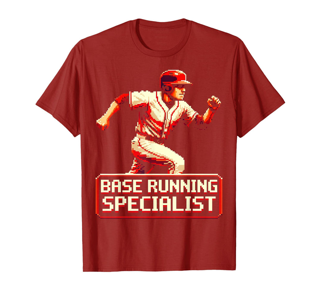 Base Running Specialist Baseball Mom T-Shirt - Casual Everyday Wear Unisex - T-Shirt, Sweatshirt, Hoodie