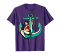 Pretty Sirem Anchor School Sailor Tatto T-Shirt - Trendy Graphic Unisex - T-Shirt, Sweatshirt, Hoodie