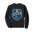 Distressed Usa And Louisiana Flag Sweatshirt - Unique Graphic Men Women - T-Shirt, Sweatshirt, Hoodie