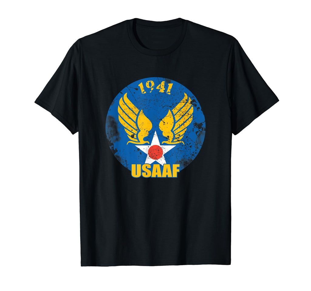 Distressed 1941 Us Army Air Forces T-Shirt - Custom Art Print for Adults - T-Shirt, Sweatshirt, Hoodie