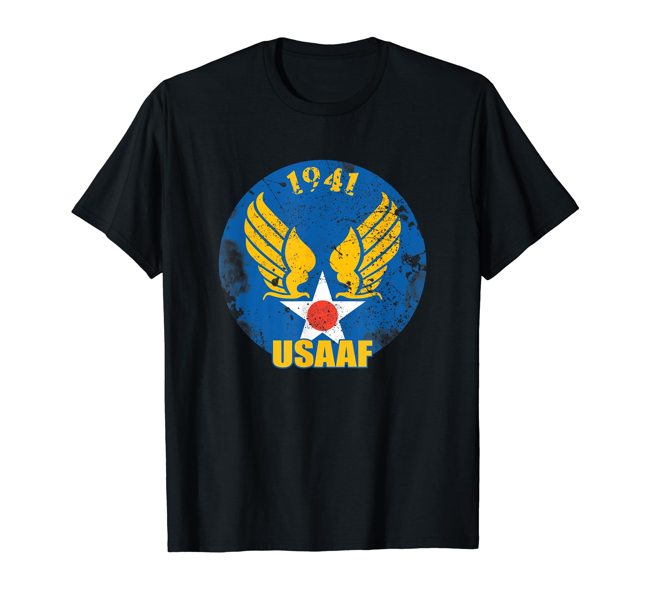 Distressed 1941 Us Army Air Forces T-Shirt - Custom Art Print for Adults - T-Shirt, Sweatshirt, Hoodie