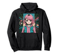 Japanese Anime Romance Cozy Aesthetic Hoodie - Graphic Print Unisex - T-Shirt, Sweatshirt, Hoodie
