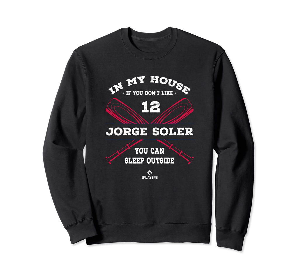 My House Jorge Soler Baseball Sweatshirt - Aesthetic Graphic for Adults - T-Shirt, Sweatshirt, Hoodie
