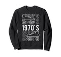 1970S Roller Skates Skating Sweatshirt - Fun Novelty Design Unisex - T-Shirt, Sweatshirt, Hoodie