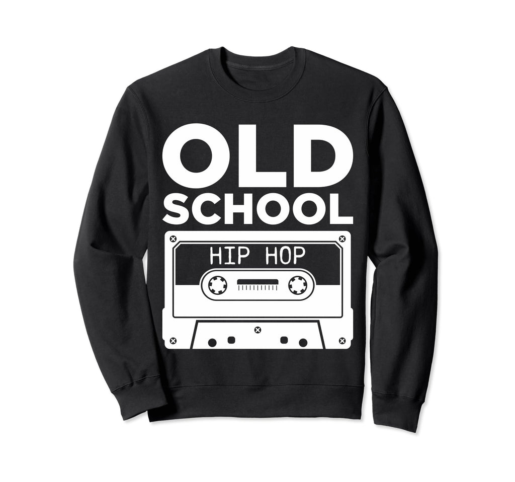 Old School Hip Hop Cassette Tape Sweatshirt - Trendy Graphic for Adults - T-Shirt, Sweatshirt, Hoodie