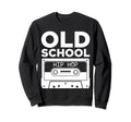 Old School Hip Hop Cassette Tape Sweatshirt - Trendy Graphic for Adults - T-Shirt, Sweatshirt, Hoodie