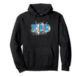 Dad Both Baseball Softball Fathers Hoodie - Custom Art Print for Adults - T-Shirt, Sweatshirt, Hoodie