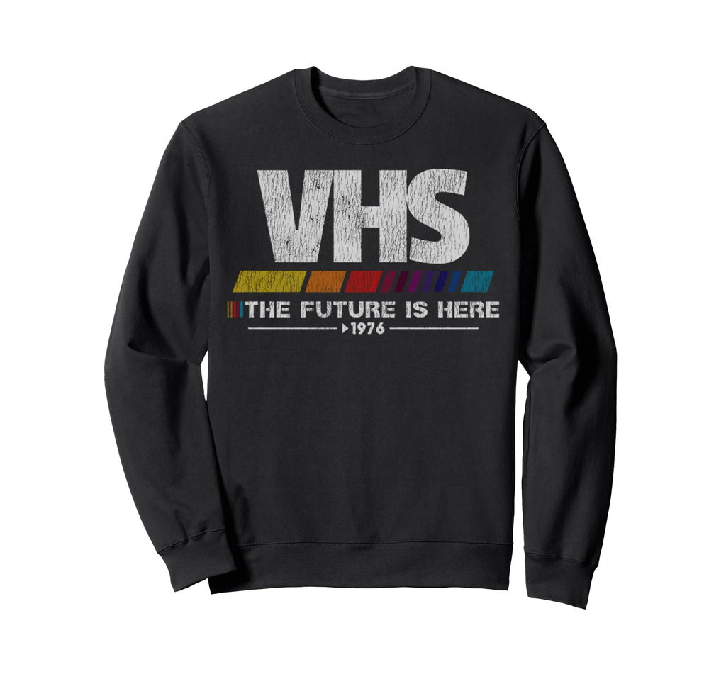 80S Video Cassette Tape Vhs Sweatshirt - Streetwear Style for Adults - T-Shirt, Sweatshirt, Hoodie
