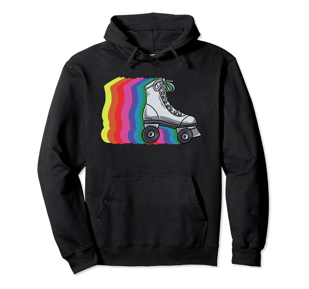 Roller Skater Skating Skate Hoodie - Fun Novelty Design Unisex - T-Shirt, Sweatshirt, Hoodie