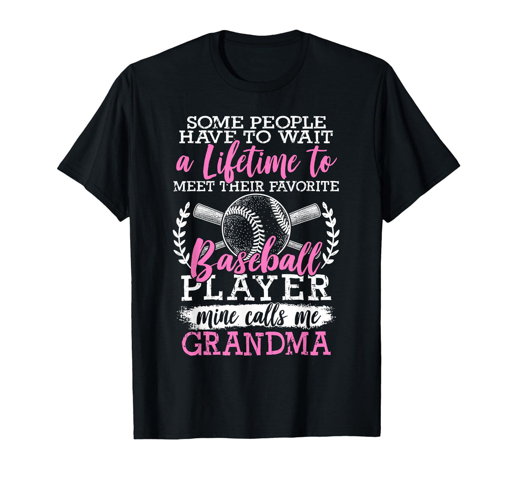 Baseball Player Grandma T-Shirt - Casual Everyday Wear for Adults - T-Shirt, Sweatshirt, Hoodie