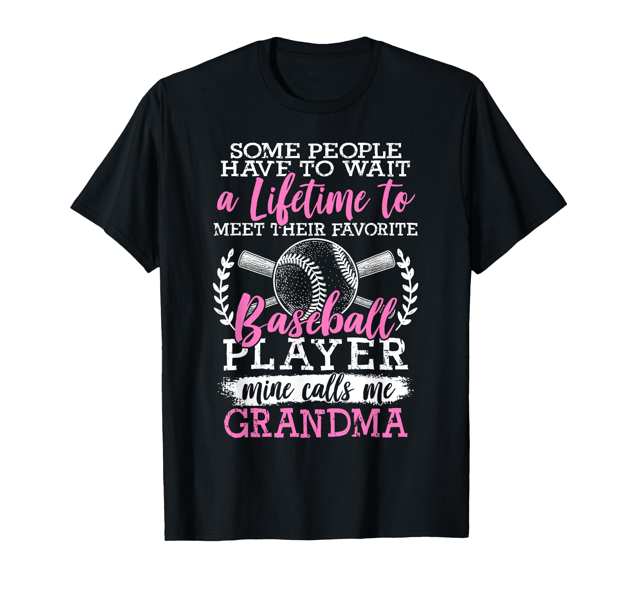 Baseball Player Grandma T-Shirt - Casual Everyday Wear for Adults - T-Shirt, Sweatshirt, Hoodie