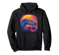 Snake Vaporwave Aesthetic Synthwave Hoodie - Aesthetic Graphic for Adults - T-Shirt, Sweatshirt, Hoodie