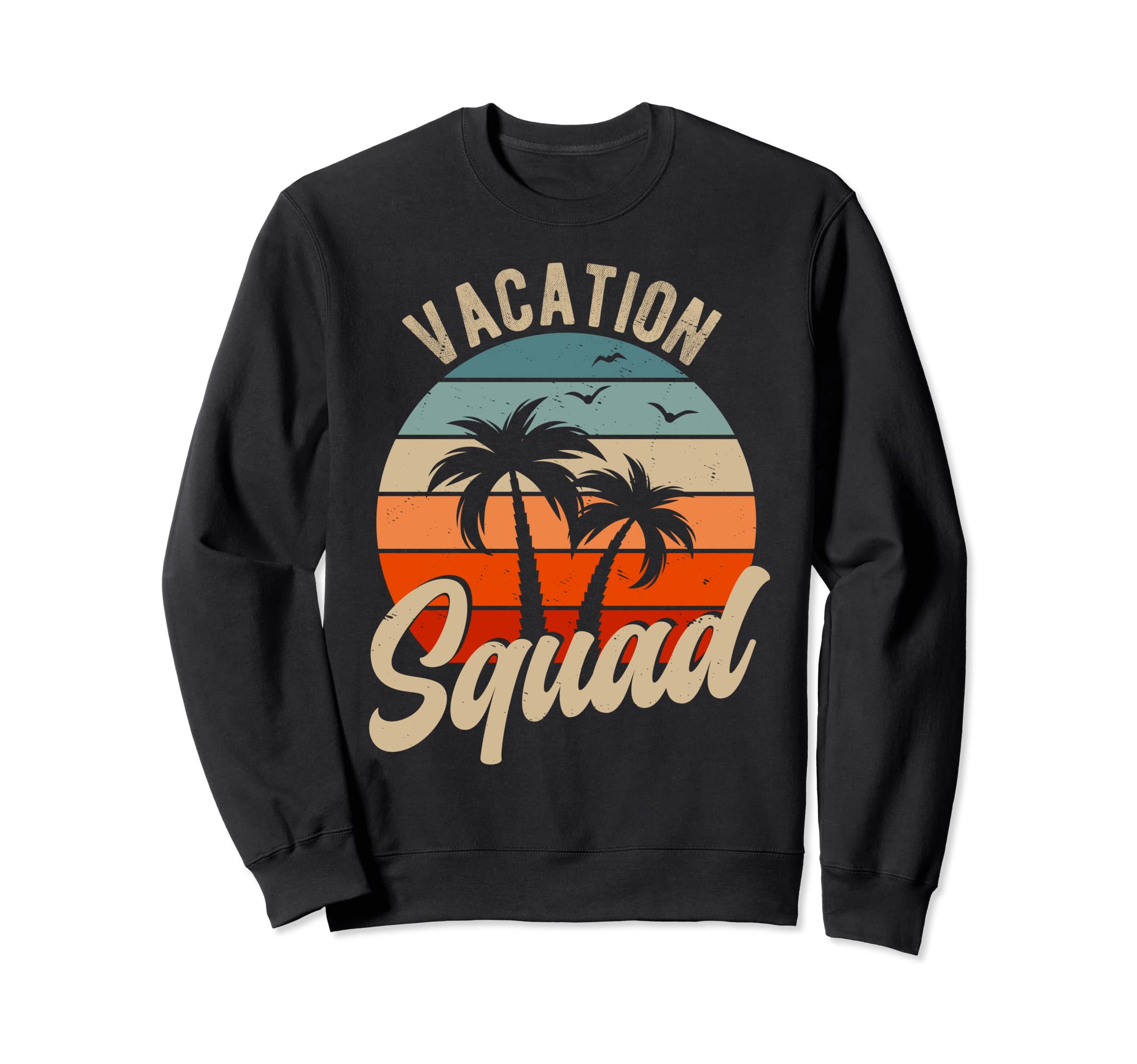 Vacation Squad Family Matching Sweatshirt - Aesthetic Graphic for Adults - T-Shirt, Sweatshirt, Hoodie