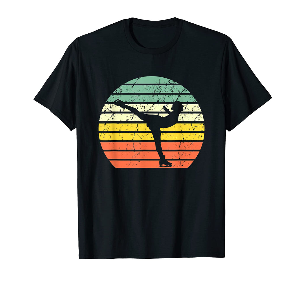 Figure Skater Silhouette Ice Skating T-Shirt - Unique Graphic for Adults - T-Shirt, Sweatshirt, Hoodie