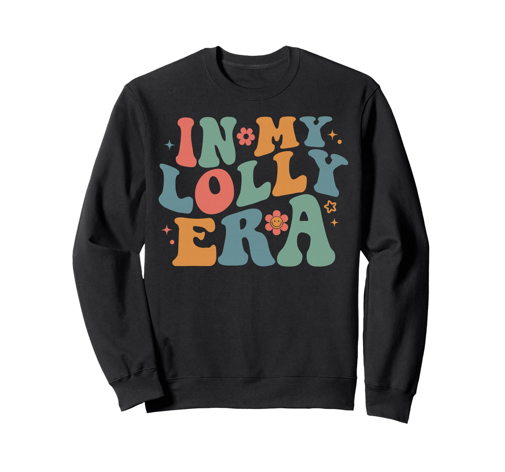 Groovy My Lolly Era Happy Mothers Day Sweatshirt - Unique Graphic Unisex - T-Shirt, Sweatshirt, Hoodie