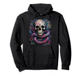Aesthetic Streetwear Skull Hoodie - Custom Art Print Men Women - T-Shirt, Sweatshirt, Hoodie