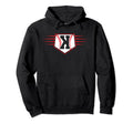 Backwards K Baseball Pitcher Hoodie - Casual Everyday Wear for Adults - T-Shirt, Sweatshirt, Hoodie